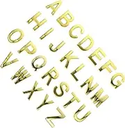 SEWACC 26Pcs Self Adhesive Alphabet Letter Sign Mailbox Letters for Door Address Display Durable Material for Easy Installation Walls Mailboxes