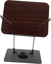 SECFOU Rotatable Book Stand with Swivel Base Multi Function Desktop Holder for Books Sheet Music Recipes Ergonomic Design for Comfortable Reading and Learning Construction
