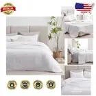 Elegantly Modern King Size Quilt Set - 3 Piece Geometric Design, All-Season