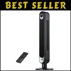 Elegant 42-Inch Tower Fan with 12H Timer & 90° Oscillation - Remote Included