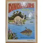 絕版 古書 DINOSAURS POP-UP BOOK 立體書