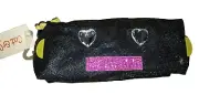 Blue Sparkly ROBOT Pouch Pencil Case Bag New NWT STEM Glitter Cosmetic School