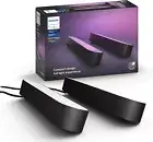 Philips Hue Play - White & Colour Ambiance Smart LED Bar Light - Black - 2 Pack