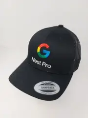 Google Nest Pro Snapback Trucker Hat Mesh Back Cap