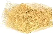 LALAFINA 1 Pack Shredded Tissue Shredded Paper Shredded Paper for Hamper Basket Shredded Paper for Hampers Socking Stuffers Basket Filler Yellow Tissue Paper Natural Grass Silk