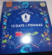 12 Days of Fishmas Holiday Advent Calendar 2022 Limited Edition New Mystery Fish
