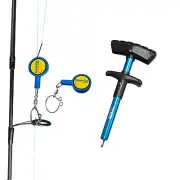 Hookeze Fishing Knot Tying Tool Fishing Tool + De-Hooker hook eze Line Tying