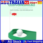 Golf Putting Cup Plastic Golf Training Aid Practice Putting Indoors & Outdoor AU