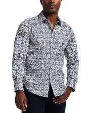 Robert Graham Mission Printed Long Sleeve Button Front Shirt
