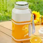 1L Portable Juicer Cup Juicer Bottles Mini Blender Mini Juicer for Home Office