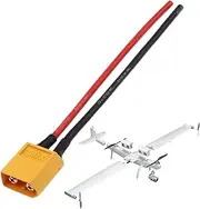 Xt60 Cable | Male Female Connector Plug with Wire,Plug Adapter Parts Wire Station Portable for Car Solar Panel Rv Drone