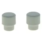 2x White Guitar 3 or 4 Way Pickup Switch Tip Cap Barrel Switch Tip For USA Tele