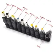 Laptop Adapter Charger Converter - Universal DC 5.5mmx2.1mm Connectors - Hfmqv Compatible One Size