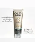 OLAY Charcoal Detoxifying Face Scrub with Vitamin C & Black Charcoal. TWO Tubes