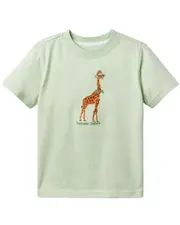 Janie and Jack Giraffe Graphic Tee 8 NoColor
