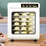 70L Fermentation Machine, Commercial Bread Fermentation Tank, Built-in Water Tank Spray and Independent Control Temperature(0-60°) & Humidity(99°), 2 Stages of Proofing, 360° Uniform, for Yogurt