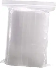 CHILDWEET 200pcs Sealable Storage Bag Reclosable Storage Bag Small Zip Bag Clothing Storage Bags Clear Storage Baggies Reclosable Poly Bag Zipper for Food Self-Sealing Bag Cellophane Pouch