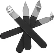 Pottery Carving Knives 4pc Clay Sculpture Tools Set Pottery Tools Fondant Shaping Knives