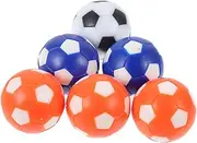 SAFIGLE 9pcs Children's Mini Table Football Machine Accessories 28mm Color Football Mini Model Desk Ball Game Accessories Foosballs Soccer Balls Desk Soccer Game Balls Desktop Component