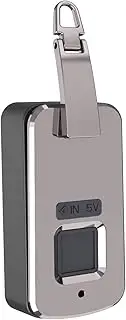 [Generic] xinyee Portable Mini Smart Fingerprint Lock Smart Padlock for Suitcase Backpack Handbags