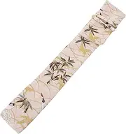 INOOMP Folding Hand Fan Storage Bag Lightweight Drawstring Pouch for Outdoor Use Versatile Organizer for Tableware and More Chinese Style Design
