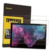 [2 Pack] Tempered Glass Screen Protector for Microsoft Surface Pro 6/5/4, HD