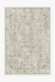 | Machine Washable Runner Rug 185' x 275' | Kamran Ivory Opal Rug | Ruggable