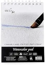 SM.LT 5AS-20(260) TS Watercolour Pad 20 Sheets A5 260gsm