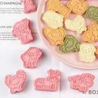 8 Pack Farm Animal Cookie Cutters Set, Cartoon Farm Theme Party Baking Supp RODE