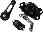 3PCS for Nissan for Versa 1.6L 2012-2017 Engine Motor Trans Mount Set 11360-1HC0B 11210-1HS0A 11220-1HA0B A7369 Engine Gearbox Support