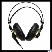 Akg Wired Semi-Open Headphones Studio Monitor Domestic Black 1
