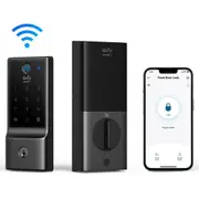Eufy Security C220 Smart Deadbolt Lock Bulit-in Wi-Fi / Fingerprint / Weatherproof / Up to 8 Months Battery Life [T8506T11]