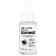 APLB, Snail Mucin Ginseng Ampoule Serum , 1.35 fl oz (40 ml)