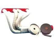 Thermo Tec 11003 Exhaust Insulating Wrap 2 in. x 1/16 in. x 100 ft. Natural