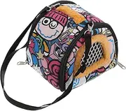 ibasenice 1pc Cartoon Pet Travel Bag Outdoor Carrier Pouch for Hamsters Guinea Pigs and Animals Portable Storage Backpack for Scenic Adventures