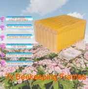 7ps Auto Honey Bee Comb Hive Frames Beehive Honey Comb Beehive Beekeeping Frames