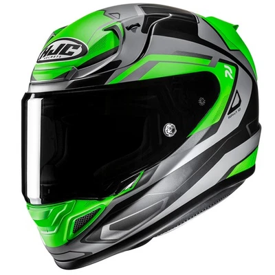Hjc RPHA 12N Brels Helmet (X-Small, Semi-Flat Hi-Viz Green (MC-4HSF))
