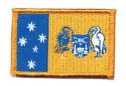 AUSTRALIAN CAPITAL TERRITORY CANBERRA FLAG PATCHES COUNTRY PATCH EMBROIDERED