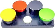 Tadill Watch Oil Cup Stand 4 Oil Dishes Mugs Wear Resistant Multi -purpose.