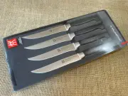 Zwilling J.A. Henckels Four Star 4 Piece Steak Knife Set - 39190-000 - NIB