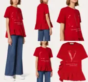 Valentino Christmas Limited Dante's Paradiso Love Lab T-Shirt Blouse Shirt XS