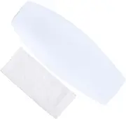 Elbow Protector Sleeve,Waterproof Arm Sleeve Silicone Shower Elbow Cover - Keeps Elbow Dressing Dry Plaster Protector with Cotton Liner for Bathing, Shower