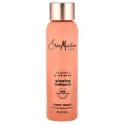 SheaMoisture, Glowing Radiance Body Wash, Coconut & Hibiscus , 18 fl oz (532 ml)