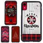 Postcard Merry Christmas Red Impact Case For iPhone XS 11 12 13 14 15 16 Pro Max