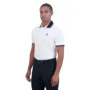 Ben Sherman Checker Rib Pique Mens Golf Polo
