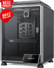 K1C 3D Printer, 600Mm/S Speed, All-Metal Extruder, AI Camera, Carbon Fiber Print