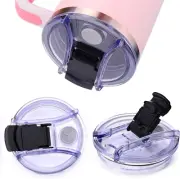 AIERSA 2Pcs Lid Replacement for Stanley Quencher Cup 40 Oz Tumbler with Handle,