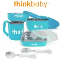 在飛比找蝦皮購物優惠-【愛噗噗】Thinkbaby 不鏽鋼餐具組(六件組) 不鏽鋼