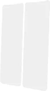 Garneck Pack of 2 Acrylic Hair Dye Board Highlight Board - Professional Highlighting Paddle for Hairdressers and Home Hairdressers - Ideal for Balayage and Colour Strips