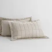 Sheridan Abbotson Linen Pillow Sham in Flax/Natural Size: Standard @Sheridan Rewards